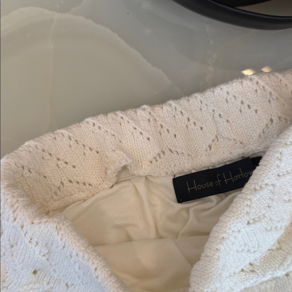 House of Harlow White Crochet Maxi Skirt - Picture 4 of 5